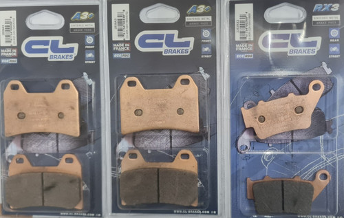 Kit plaquettes frein - de,