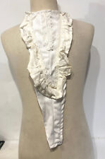 Ancien Jabot pour Costume époque 1900 Dentelle