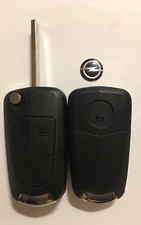 Clé Vierge Électronique Opel Vauxhall CORSA D Meriva Id46 2 Boutons Testé /