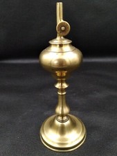 Lampe à Huile en Laiton Ancienne GARDON. Époque Napoléon III