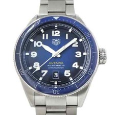 TAG HEUER Autavia Calibre 5 WBE5116.EB0173 automatique cadran bleu acier inox...