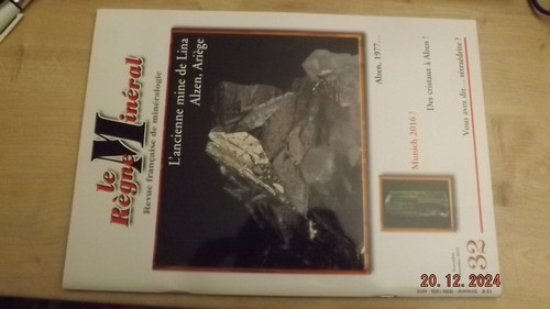 Revue regne mineral n 132 - ,