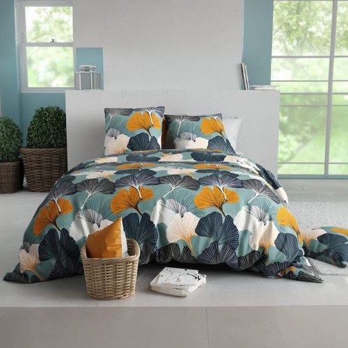 Parure lit 220x240 - lit, coton