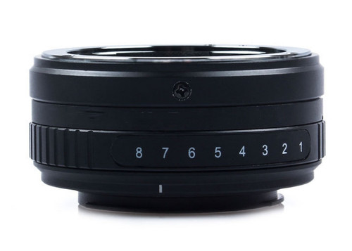 Tilt lens adapter for - for, olympus