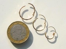 LOT de 3 BOUCLES D'OREILLES /