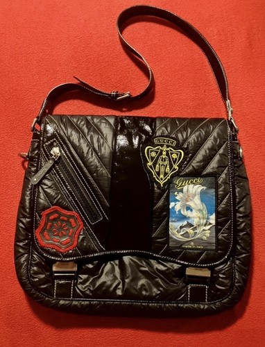Gucci quilted nylon - gucci,
