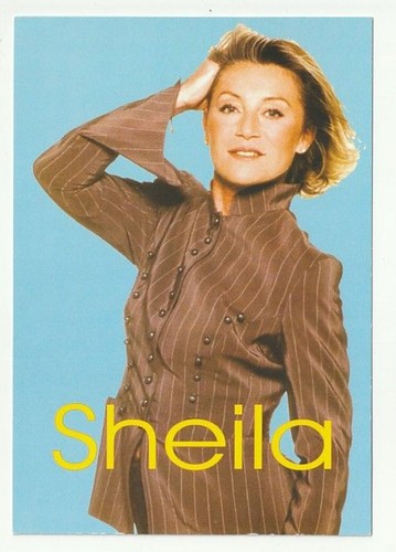 Sheila carte postale - sheila,
