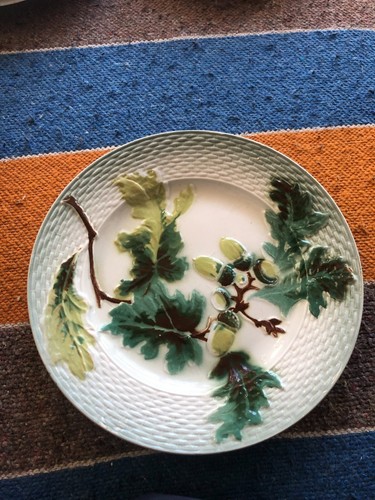 Assiette dessert barbotine - assiette,