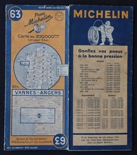 Carte MICHELIN 63 BRETAGNE