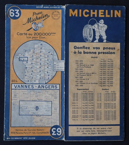 Carte michelin bretagne - carte,