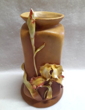 VASE ART NOUVEAU EN FAIENCE