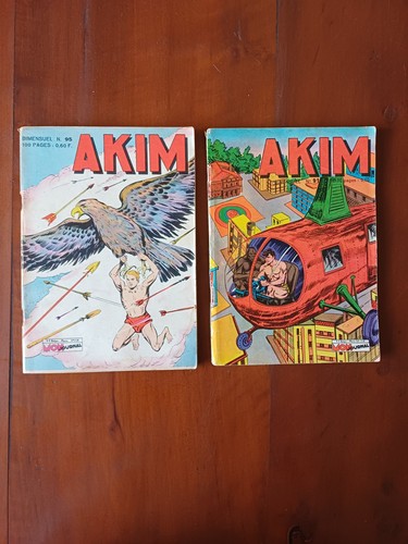 Akim lot numéros 95 - 91,