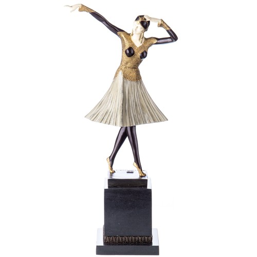 Sculpture danseuse bronze - sculpture, en