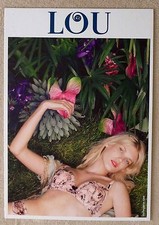 Carton Publicitaire Lingerie LOU PLV 44x30 NEUF