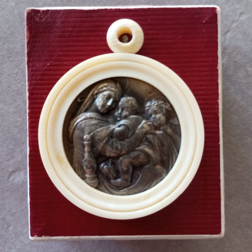 Medaillon religieux argent - religieux,