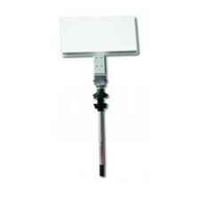 Antenne Satellite Plate Plane + Mât Tranversant - TNTSAT FRANSAT - Pour Caravane