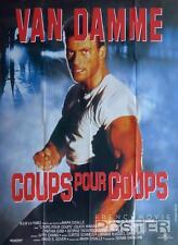 DEATH WARRANT - VAN DAMME / MARTIAL ART - ORIGINAL LARGE MOVIE POSTER