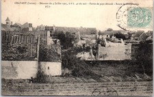 45 CRAVANT - le villagfe devaste par le cyclon 04 juil 1905