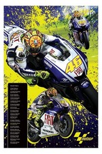 MOTO GP - ROSSI - AFFICHE /