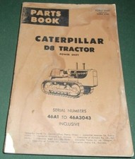 Livre De Pièces Du Bulldozer