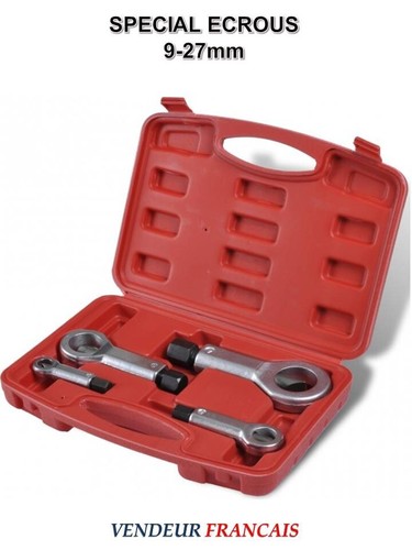 Coffret casse ecrous - ecrous, 4pcs