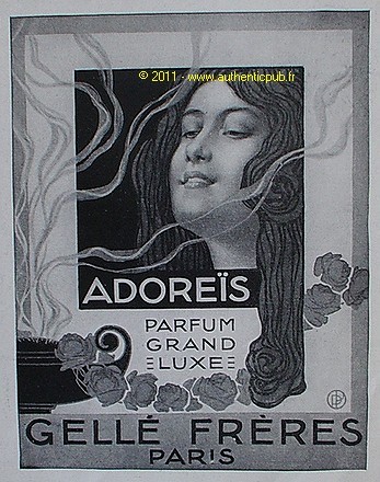 Publicite parfum gelle freres - publicite,
