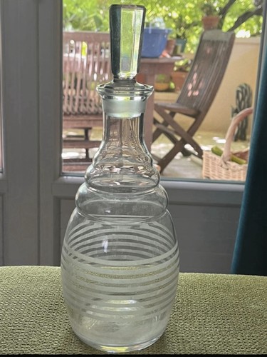 Ancienne bouteille art deco - art,