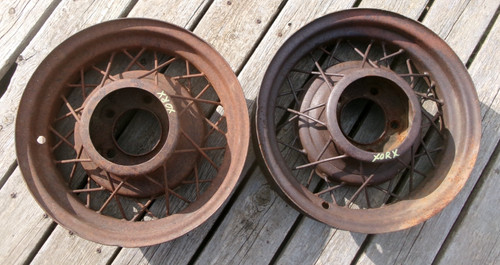 1935 ford wire wheels - 1935, 16"