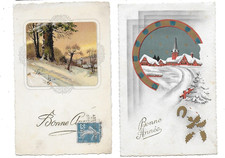 4 CPA  cartes postales