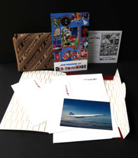 Concorde Air France Pochette 2 Cartes Postales Papier Enveloppes Etat Neuf 1980