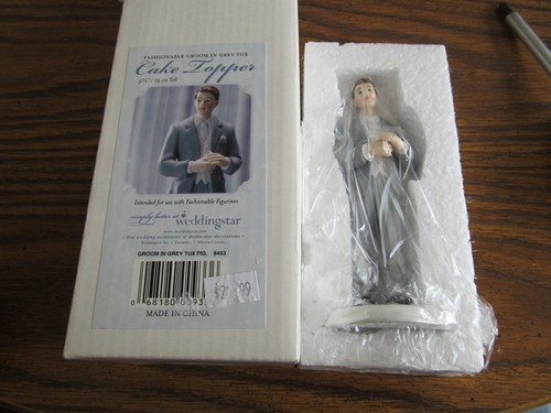 Groom grey tuxedo - groom,
