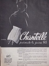 PUBLICITÉ DE PRESSE 1958