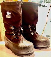 Sorel glacier black canvas - glacier,