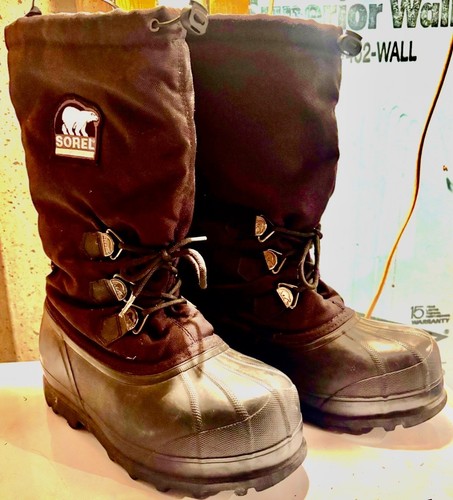 Sorel glacier black canvas - sorel,