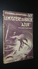 LE MYSTÈRE DU BRICK "AZUR" - Jean Normand - 1936 - ROMAN D'AVENTURES