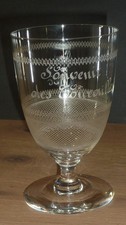 ancien verre en cristal