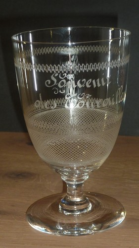 Ancien verre cristal - verre,