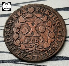 (FC#037) - Portugal - 10 réis 1765 - Joseph I
