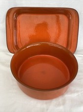 Ensemble de 2 plats ARZBERG Germany, Céramique, orange, Vintage