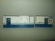 lot accessoire miniature diorama garage façade mur  1/43 rallye gt