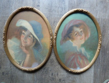 René PEAN, paire de tableaux