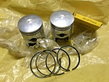 Suzuki T20 TC250 Piston&Ring Set STD NOS Genuine Japan 12110-11600&12140-11012