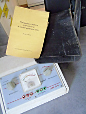 Appareil thérapeutique courant galvanique ancien GN 24 non testé sans batterie