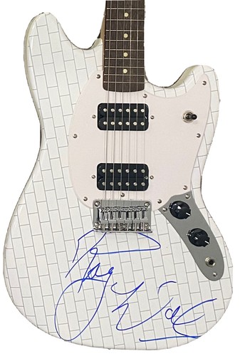 Roger waters signed guitar - roger,