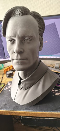 David bust lifesize from - lifesize,