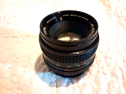 Objectif minolta rokkor pf - mc, rokkor-pf