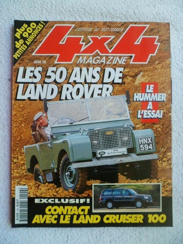 4x4 magazine 199 1998 - 4x4,