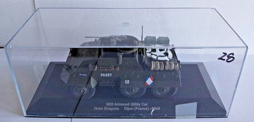 Die cast tank m20 voiture - die,