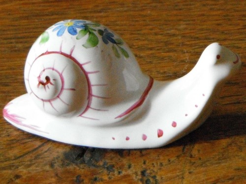 Escargot porcelaine - escargot,