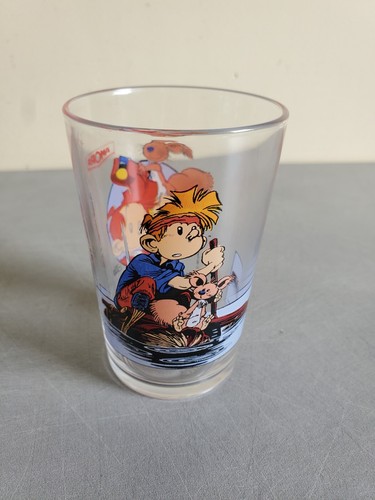 Verre moutarde amora spirou - verre,